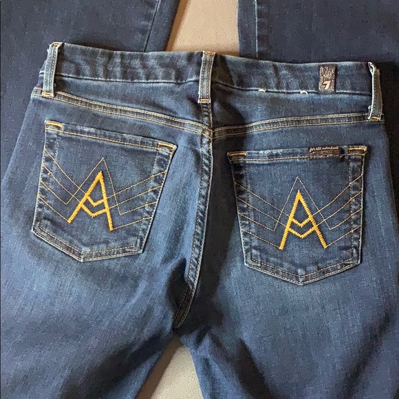 GUC 7 For All Mankind A Pocket Flare size 27 - Picture 7 of 9